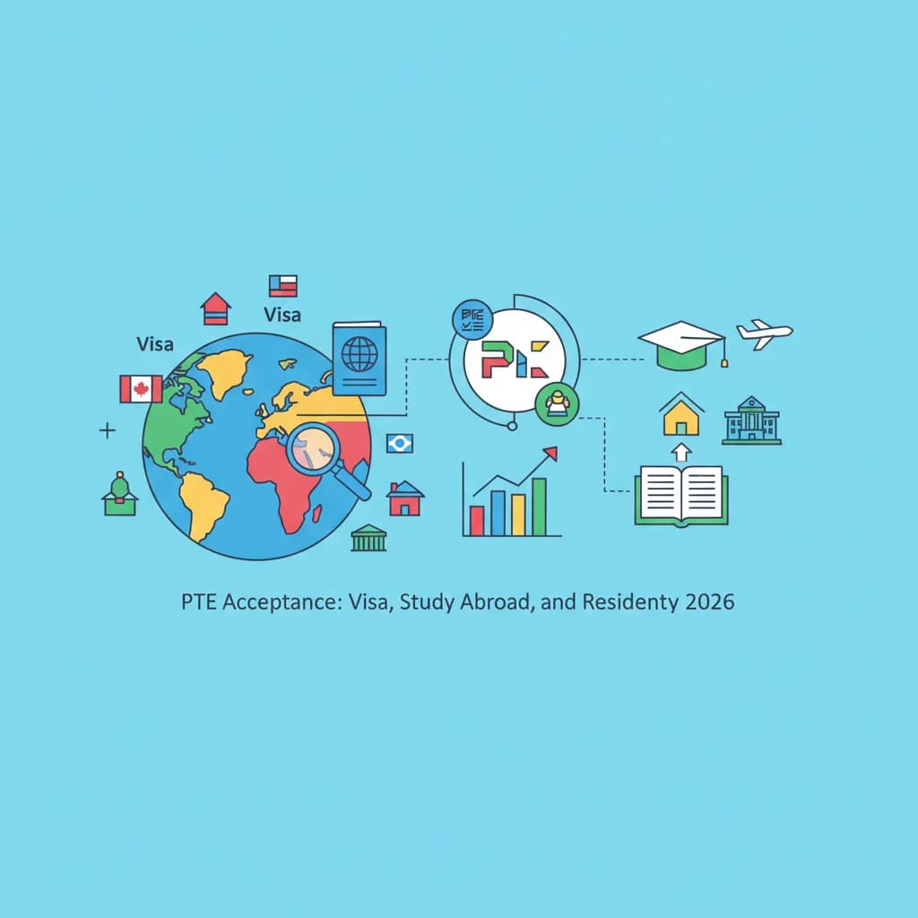 PTE được công nhận ở đâu? Visa, du học và định cư 2026